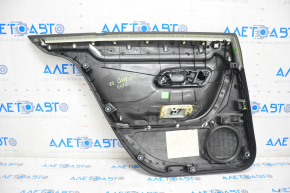 Capacul ușii card spate dreapta VW CC 08-17 negru, gri, matriță ruptă.