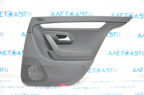 Capacul ușii card spate dreapta VW CC 08-17 negru, gri, matriță ruptă.