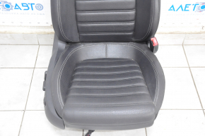 Scaun de pasager VW CC 08-17 cu airbag, electric, piele neagră