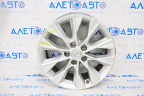 Roată de 17 inch pentru Lexus ES300h 13-15, cu margine curbă.