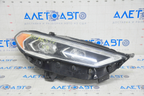 Farul din față dreapta asamblat Ford Fusion mk5 17-20 LED, cu DRL, nisip