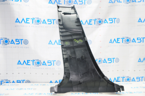 Накладка центральной стойки нижняя правая Mazda CX-5 13-16 черн, царапины