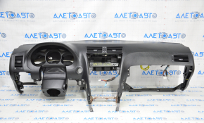 Torpedo cu airbag frontal pentru Lexus GS300 GS350 GS430 GS450h 06-07, culoare neagră.