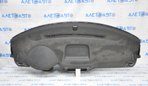 Panoul frontal al torpilei fără AIRBAG VW Tiguan 09-17 negru, cu zgârieturi, uzat, necesită curățare