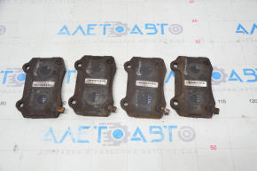 Plăcuțe de frână spate, set de 4 bucăți, Tesla Model S 12-20, 8mm.