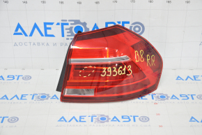 Lampa exterioară aripă dreapta VW Passat b8 16-19 USA LED lumină ușoară zgârietură pe sticlă