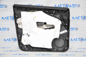 Capacul ușii cartela frontală dreapta Ford Escape MK3 17-19 negru crom mâner, zgârieturi pe crom.