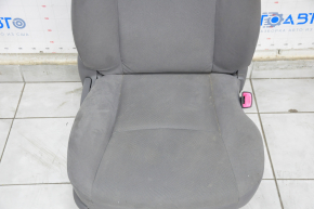 Scaun de pasager Toyota Prius 30 10-15 fără airbag, manual, velur, gri închis, de curățat chimic