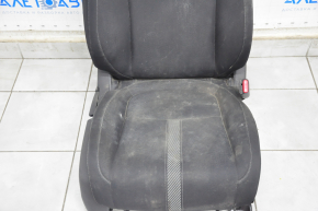 Scaun pasager Honda Civic X FC 16-18 4d fără airbag, manual, material textil negru, substanță chimică