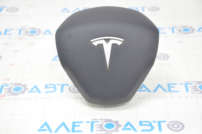 Airbag-ul de siguranță în volanul șoferului Tesla Model Y 20- negru.