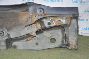 Aripa spate dreapta Toyota Prius 30 10-15, pe caroserie, gri, ruginita, lovituri