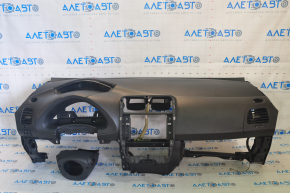 Torpedo panoul frontal cu AIRBAG pentru Nissan Leaf 11-17, negru, fără capac