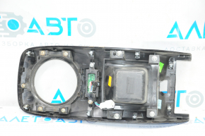 Capacul schimbatorului de viteze al cutiei de viteze Nissan Leaf 13-17, albastru lucios, modul B