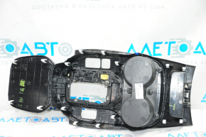 Suport pentru pahar pentru consola centrală Hyundai Santa FE Sport 13-16, negru.