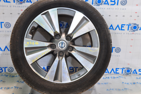 Roată de 17 inch, 5*114.3 Nissan Leaf 11-17, ușoară deteriorare a bordurii, defecte în vopsea.