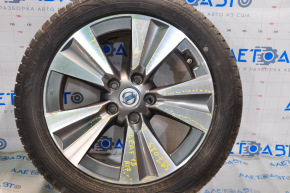 Roată de 17 inch, 5*114.3 Nissan Leaf 11-17, ușoară deteriorare a bordurii, defecte în vopsea.