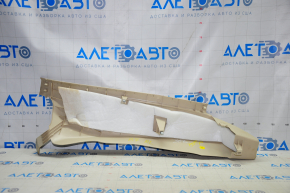 Capacul ușii stânga VW Passat b7 12-15 SUA bej, plastic alb