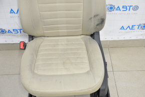 Scaun șofer Ford Edge 15- fără airbag, electric, material textil bej pentru curățare