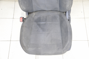 Scaunul șoferului Ford Mustang mk6 15- fără airbag, manual, cupe, material textil, de curățat chimic.