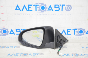 Зеркало боковое левое Toyota Camry v50 12-14 6 пинов, BSM, серебро, царапины