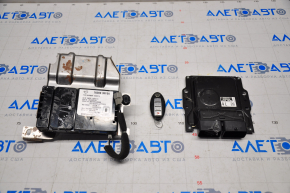 Telematics Control Module с ключем Nissan Leaf 13-17 с блоком ECU