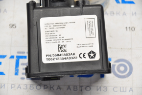 Modulul ECU al motorului cu cheie Dodge Dart 13-16 2.0 cu TCM 68258733AB, cu MODUL DE APRINDERE 56046803AK.