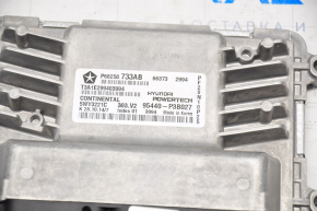 Блок ECU компьютер двигателя с ключем Dodge Dart 13-16 2.0 с TCM 68258733AB, с IGNITION MODULE 56046803AK