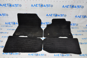 Set de covorașe Nissan Leaf 13-17, material textil, negru.