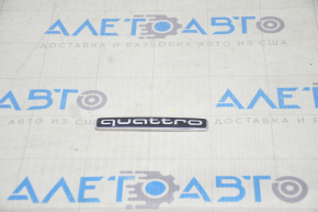 Emblema spate "quattro" Audi Q5 80A 18- crom