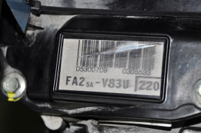 Motorul Toyota Camry v70 18- 2.5 A25A-FKS cu 43.000 km are capacul frontal și suporturile rupte.