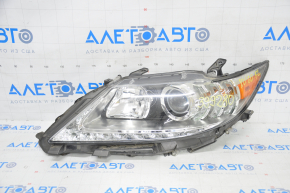 Far stânga față goală Lexus ES300h ES350 13-15 pre-restilizare halogen + LED DRL pentru polizare