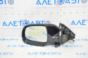 Oglindă laterală stângă Audi Q5 8R 09-17, 15 pini, pliere automată, auto-întunecare, semnalizare, încălzire, albastru.