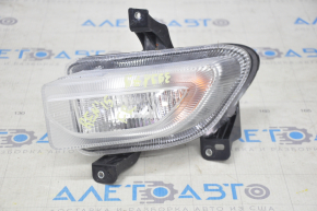 Semnalizator cu lumini de zi LED dreapta față Jeep Renegade 15-18 pre-restilizare, fisuri pe parbriz.