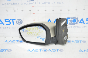 Oglindă laterală stângă Ford Escape MK3 17-19 restilizată, 5 pini, BSM, auriu