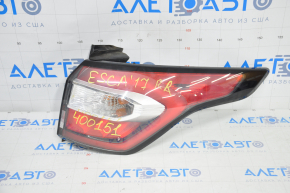 Lampa exterioară aripă dreapta Ford Escape MK3 17-19 restilizată