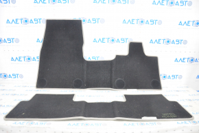 Set de covorașe pentru interiorul BMW i3 14-20, gri, substanță chimică