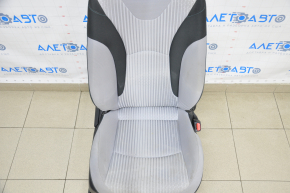 Scaunul pasagerului Toyota Prius 50 16- fără airbag, manual, material textil gri, necesită curățare chimică