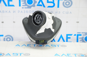 Подушка безопасности airbag в руль водительская VW Passat b8 16-19 USA стрельнувша, поплавлена фишка