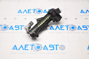 Modulul ECU al motorului cu cheie Ford Focus mk3 11-18 2.0 cu contact de aprindere, cu grupul de contact al cheii de aprindere, cu modulul imobilizator D7520013-18D, cheie ștearsă.