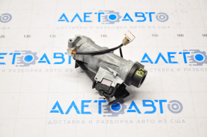 Modulul ECU al motorului cu cheie VW Passat b7 12-15 USA 1.8T cu blocare de aprindere, tablou de bord, comutator sub volan, cablu de direcție