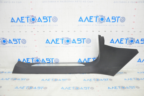 Capac prag frontal stânga Tesla Model S 12-20 negru, cu insertie cromată.