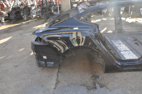 Aripa spate dreapta Tesla Model S 12-20, caroserie, aluminiu, negru, mufă