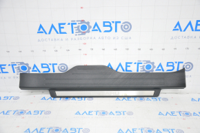 Capac prag dreapta fata Subaru Outback 15-19, neagra, cu o insertie cromata, detaliu cromat