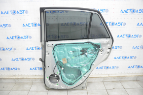 Дверь в сборе задняя правая Lexus RX400h 04-09 hybrid, серебро 6T1, тычки