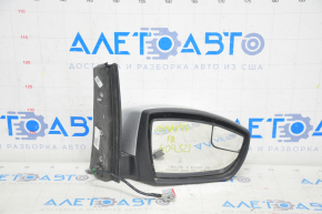 Зеркало боковое правое Ford C-max MK2 13-18 7 пинов, поворотник, серебро