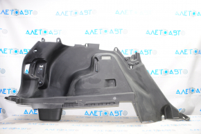 Capacul arcului stâng Jeep Cherokee KL 14-18 negru, zgârieturi