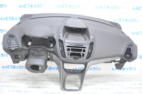 Torpedo cu panou frontal cu AIRBAG pentru Ford C-max MK2 13-18, negru.