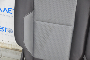 Rândul din spate al scaunelor, al doilea rând Ford C-max MK2 13-18, material textil negru-gri, pentru curățare chimică