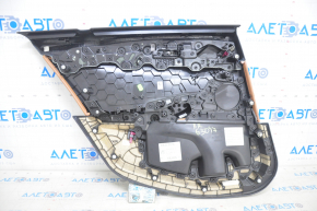 Capacul usii, cartela din spate dreapta BMW 5 G30 17-23 piele maro