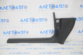 Capac prag interior fata stanga Audi Q5 8R 09-17, neagra, zgarieturi